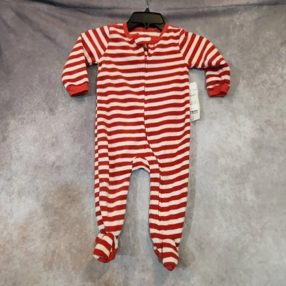 Leveret‎ Striped Footed Pajamas 2 Year Old